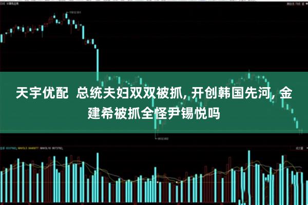 天宇优配  总统夫妇双双被抓, 开创韩国先河, 金建希被抓全怪尹锡悦吗