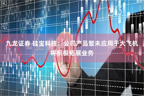 九龙证券 硅宝科技：公司产品暂未应用于大飞机将积极拓展业务